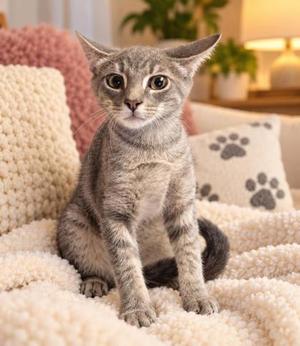 Elmo, kitten, available for adoption