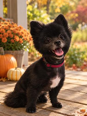Cha-Cha, Pomeranian, adult, available for adoption