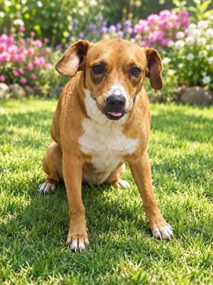 GRACE, Hound Mix, available for adoption