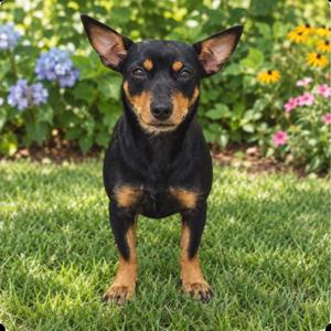 SOUCI, Pinscher, Miniature, young, available for adoption