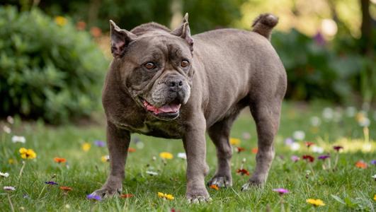 Lunafish / Moebear, French Bulldog / Mixed Breed, senior, available for adoption