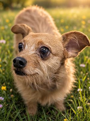 Coffee Creamer, Terrier Mix, adult, available for adoption