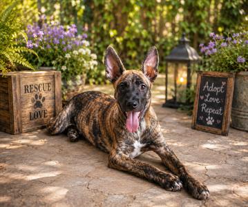 Ash, German Shepherd Dog, available for adoption