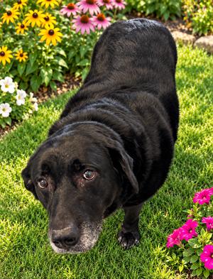 Roscoe, Labrador Retriever, senior, available for adoption