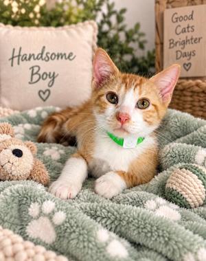 Katakun, kitten, available for adoption