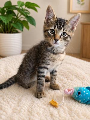 Kirian, kitten, available for adoption