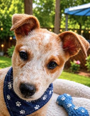 Rain, Cattle Dog, young, available for adoption