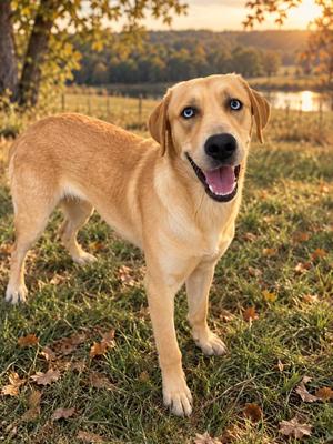Charlee, Yellow Labrador Retriever / Mixed Breed, young, available for adoption