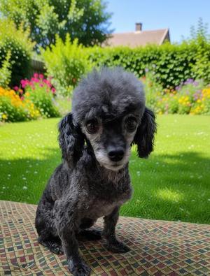 Black Jack, Poodle - Toy, senior, available for adoption