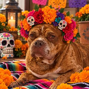 Marbles, Bulldog, adult, available for adoption