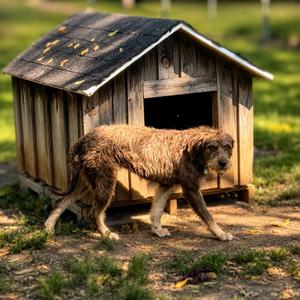 Clover, Wirehaired Pointing Griffon, adult, available for adoption