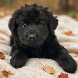 Book Pup - Fancy Pants, Labrador Retriever / Newfoundland Dog, puppy, available for adoption