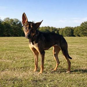 Cocoa D45797, Shepherd, senior, available for adoption