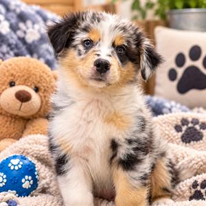 Noah, Shepherd, Australian, puppy, available for adoption