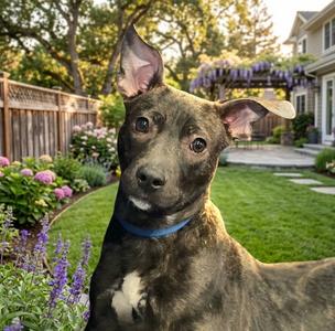 Cv Litter Gilligan, American Pit Bull Terrier / Labrador Retriever, young, available for adoption