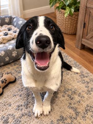 Eddie, Border Collie / Labrador Retriever, young, available for adoption