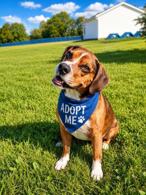 DIESEL, Beagle / Bulldog, adult, available for adoption