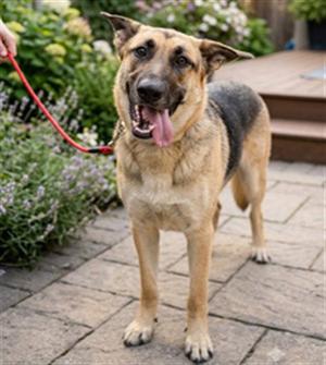 RIP, German Shepherd Dog, young, available for adoption