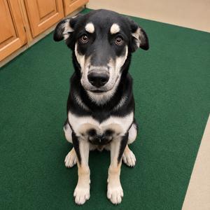 Barney, Mixed Breed (Large), young, available for adoption