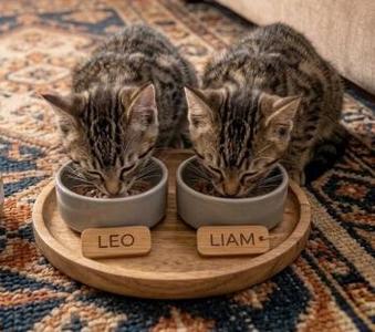 Liam and Leo, kitten, available for adoption