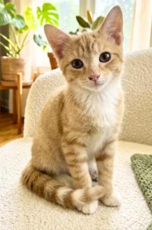 King, kitten, available for adoption