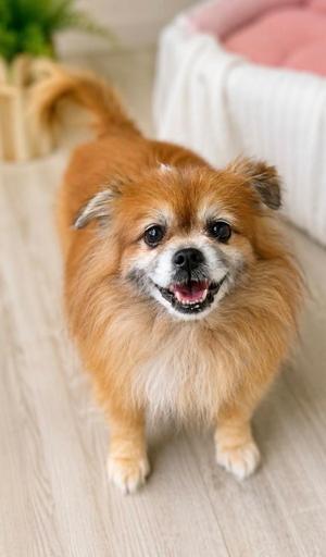 ROBIN, Pomeranian / Chihuahua, adult, available for adoption